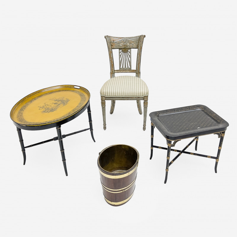 EMPIRE SIDE CHAIR AND GEORGIAN