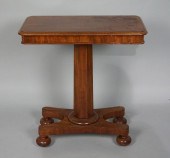 EMPIRE SMALL MAHOGANY OCTAGONA
