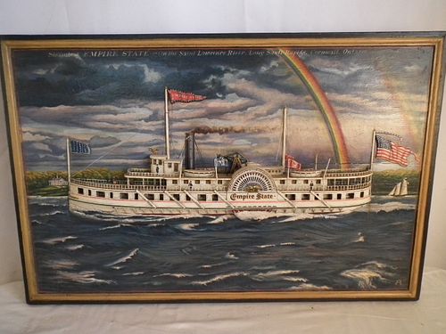 EMPIRE STATE WOOD STEAMBOAT