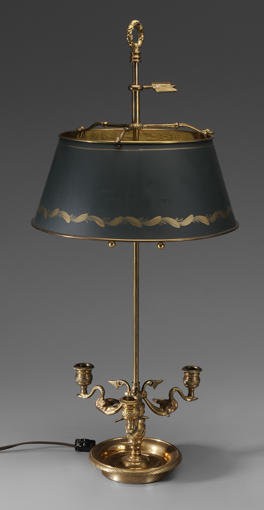 Empire Style Bouillotte Lamp