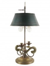 EMPIRE-STYLE BRASS BOUILLOTTE