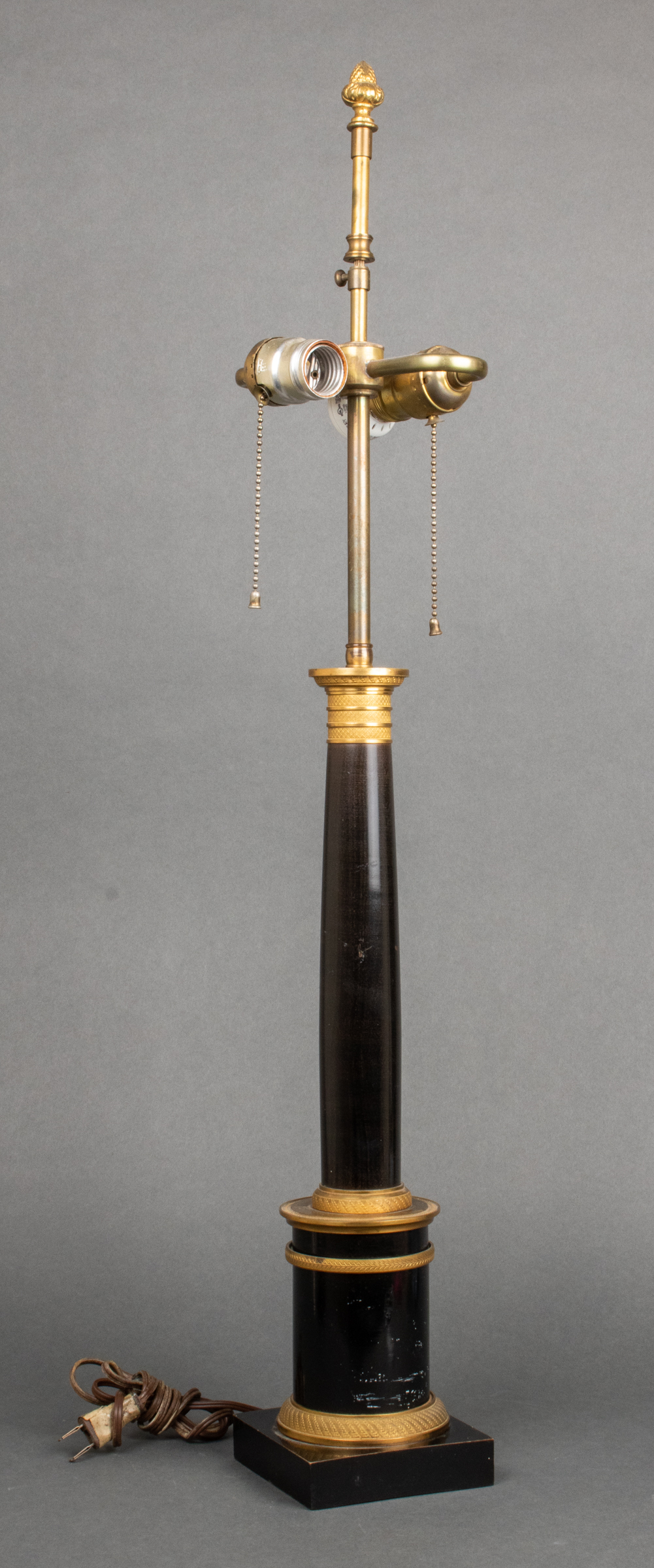 EMPIRE STYLE BRASS & EBONIZED