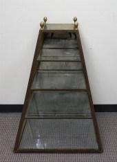 EMPIRE STYLE BRASS PYRAMID-SHA