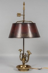 EMPIRE STYLE BRASS THREE-LIGHT