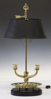 EMPIRE STYLE BRASS & TOLE BOUI