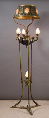 EMPIRE STYLE BRONZE DORE TRIPO