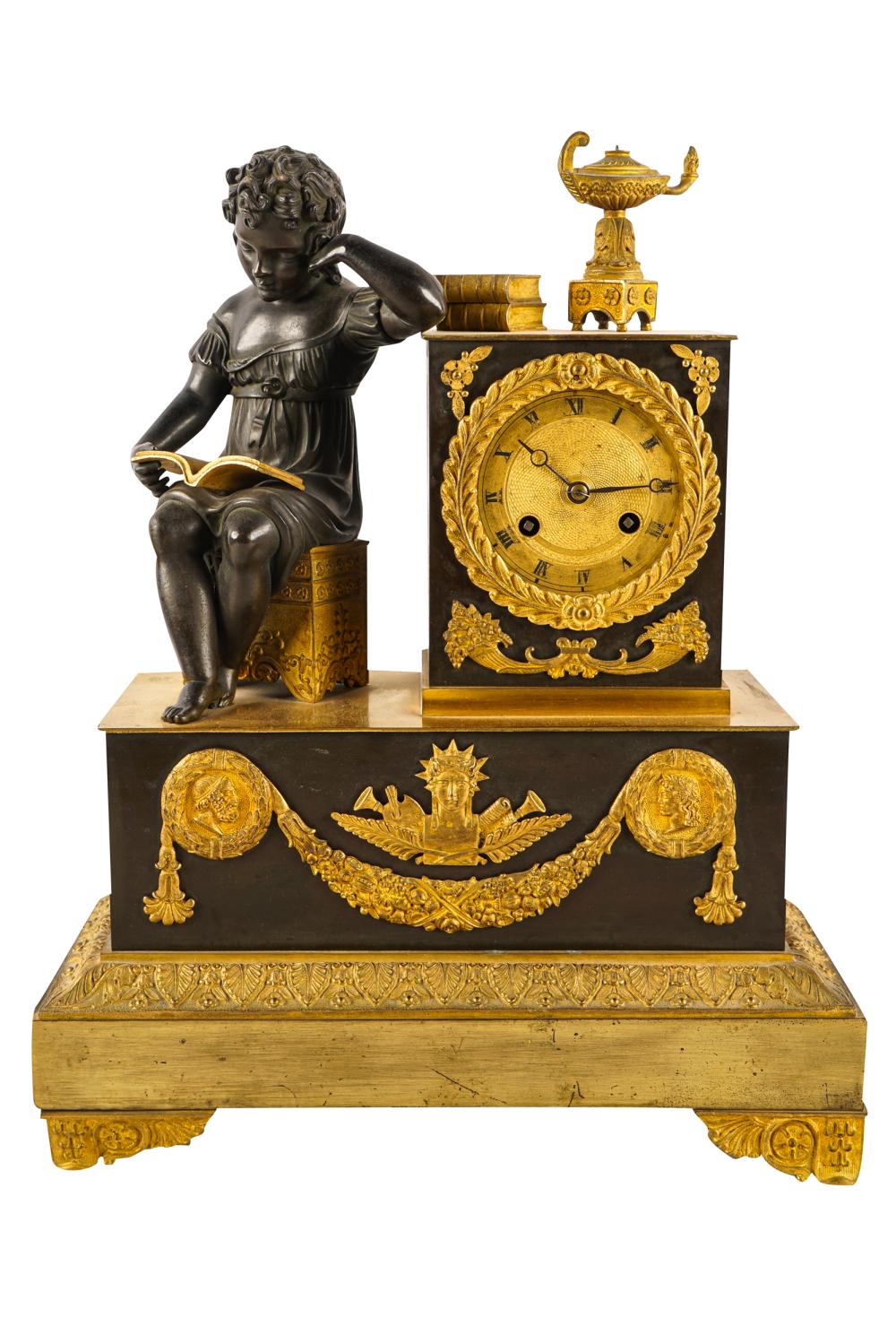 EMPIRE STYLE BRONZE FIGURAL