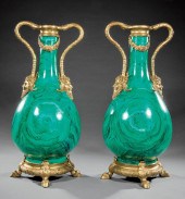 EMPIRE-STYLE BRONZE-MOUNTED FA