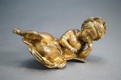 EMPIRE STYLE BRONZE PUTTO-FORM
