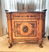 EMPIRE STYLE BURLWOOD CABINET