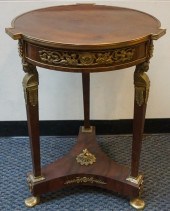 EMPIRE STYLE BURLWOOD GUERIDON