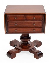 EMPIRE-STYLE DROP-LEAF STAND F