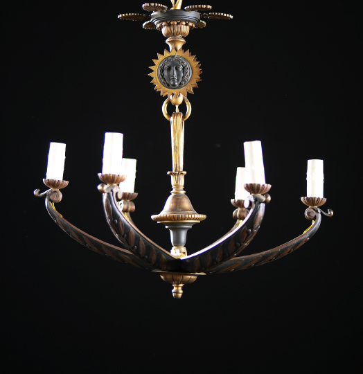 Empire-Style Gilt-Bronze and