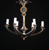 Empire-Style Gilt-Bronze and E
