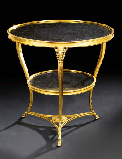 Empire-Style Gilt-Bronze and