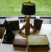 EMPIRE STYLE GILT BRONZE BOUIL