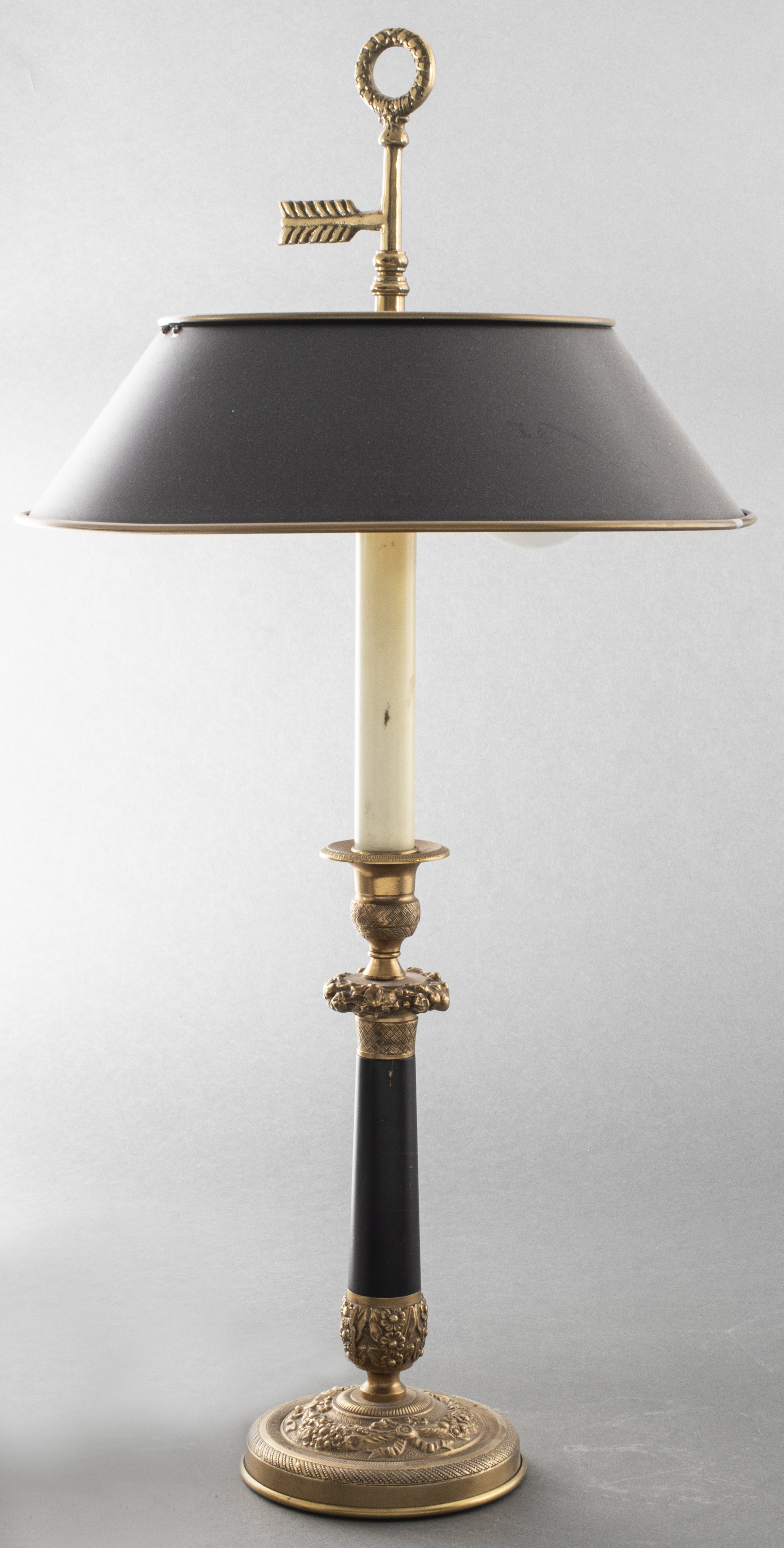 EMPIRE STYLE GILT BRONZE BOUILLOTTE