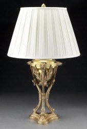 Empire style gilt bronze casso