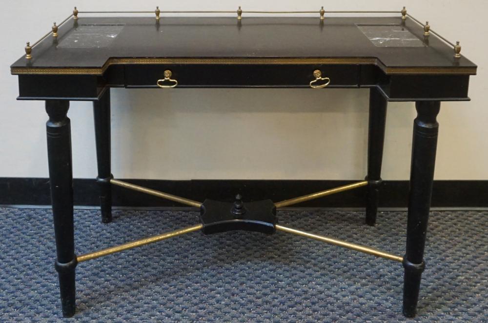 EMPIRE STYLE GILT DECORATED AND