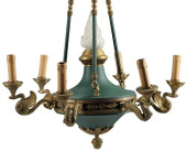 EMPIRE STYLE GILT METAL &AMP;