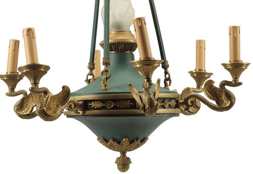 EMPIRE STYLE GILT-METAL &AMP;