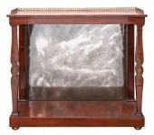 EMPIRE STYLE GILT METAL MOUNTE