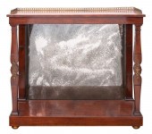 EMPIRE STYLE GILT METAL MOUNTE