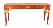 EMPIRE STYLE GILT-METAL-MOUNTE