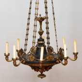EMPIRE STYLE GILT-METAL-MOUNTE