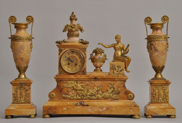 EMPIRE-STYLE GILT-METAL MOUNTED