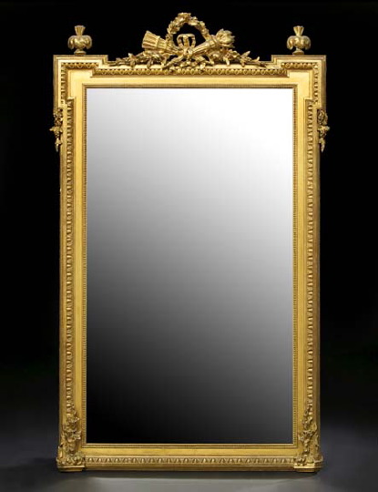 Empire-Style Giltwood Looking