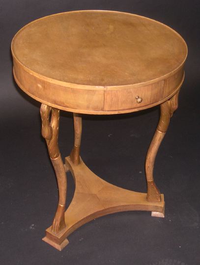 Empire-Style Giltwood Occasional