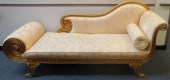 EMPIRE STYLE GILTWOOD RECAMIER