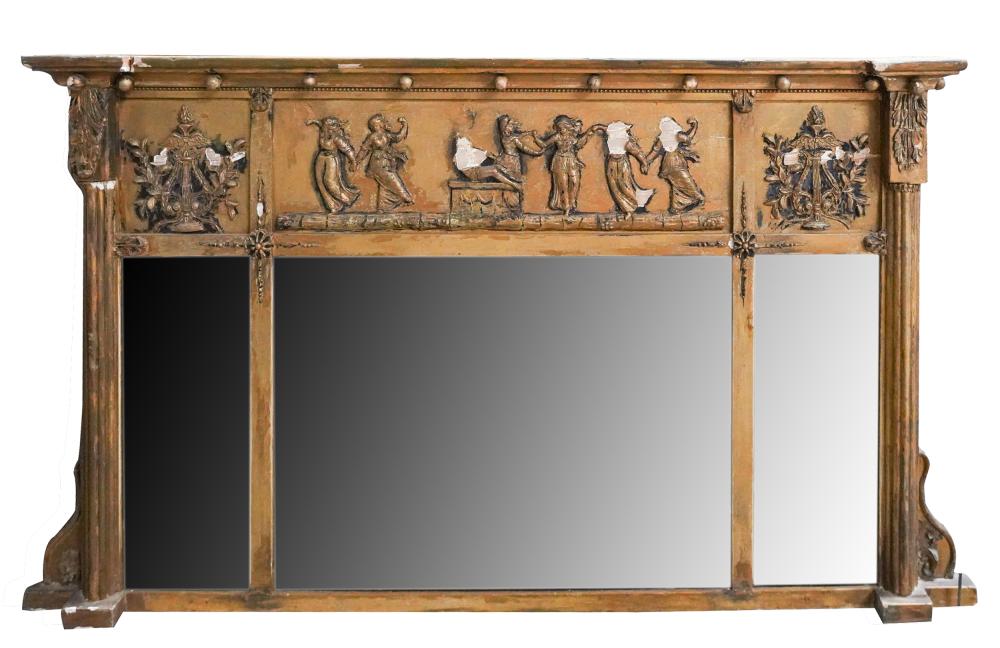 EMPIRE-STYLE GILTWOOD WALL
