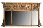 EMPIRE-STYLE GILTWOOD WALL MIR