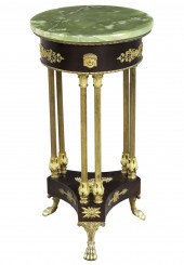 EMPIRE STYLE GUERIDON TABLE An