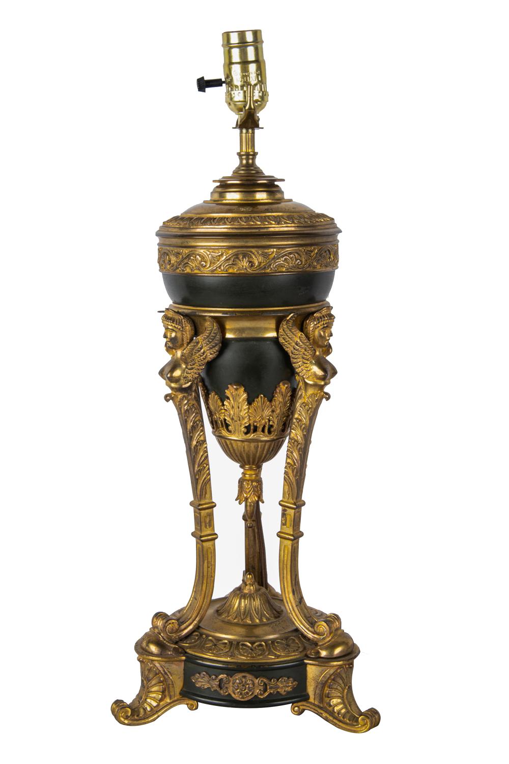 EMPIRE STYLE LAMPelectrified oil