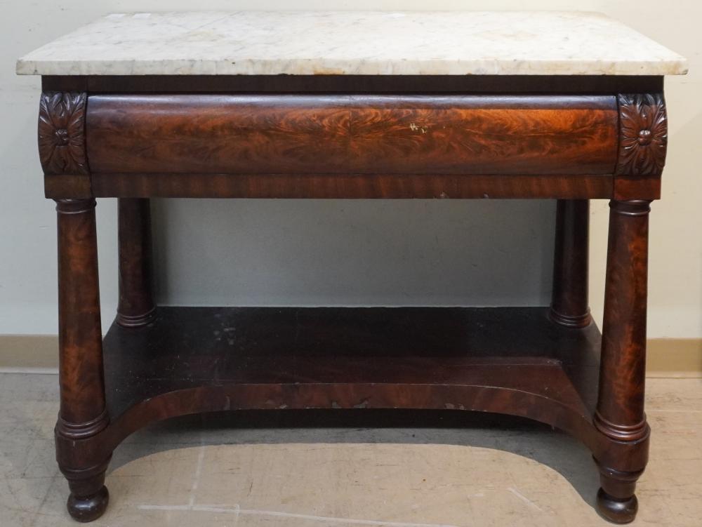 EMPIRE STYLE MAHOGANY AND