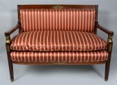 EMPIRE STYLE MAHOGANY AND STRI