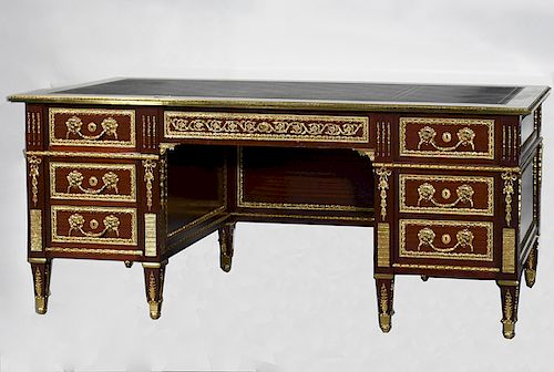 EMPIRE STYLE MAHOGANY FLAT TOP