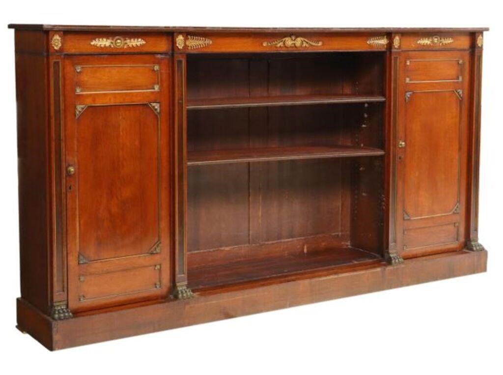 EMPIRE STYLE MAHOGANY SIDEBOARD/
