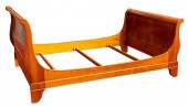 EMPIRE STYLE MAHOGANY SLEIGH B