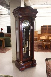 EMPIRE STYLE MAHOGANY TALL CAS