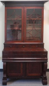 EMPIRE STYLE MAHOGANY THREE-PA