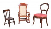 Empire style maple childs rock