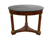 EMPIRE STYLE MARBLE TOP SALON