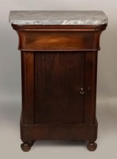 EMPIRE STYLE MARBLE TOPPED SID