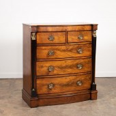 EMPIRE STYLE MOUNTED MAHOGANY