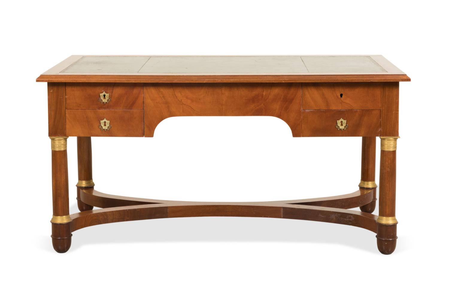EMPIRE STYLE ORMOLU MOUNTED
