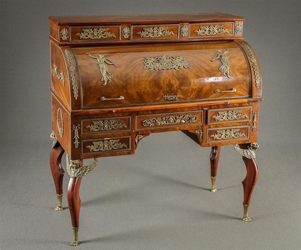 EMPIRE STYLE ORMOLU MOUNTED